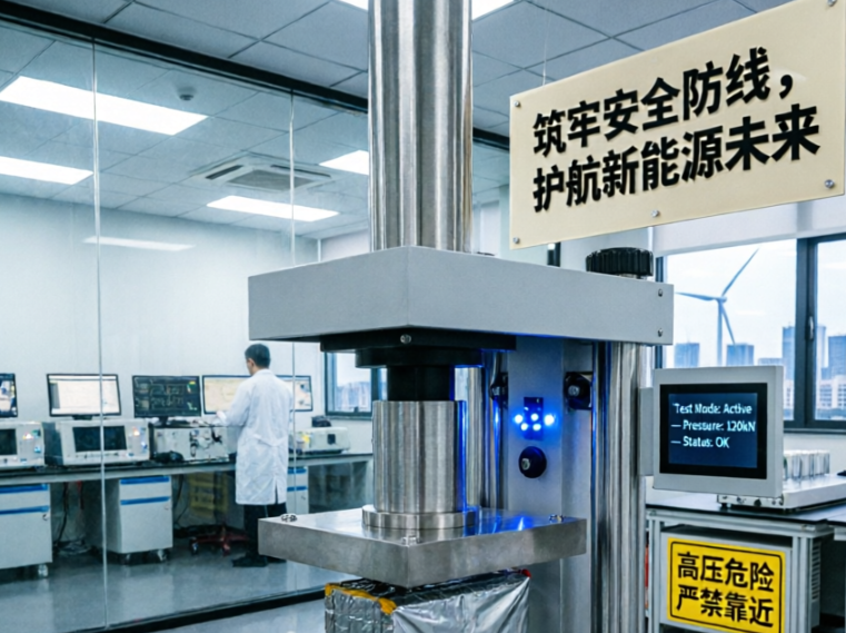 筑牢安全防线：电池挤压试验机如何为新能源产业护航？