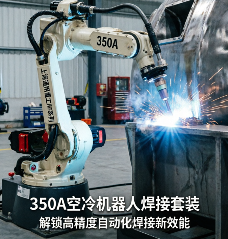 上海通用重工AR系列：350A空冷机器人焊接套装，解锁高精度自动化焊接新效能