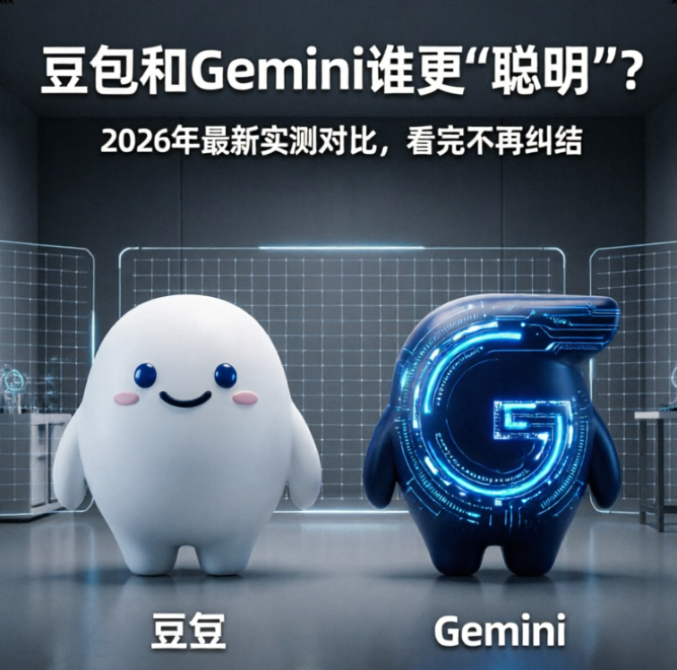豆包和Gemini谁更“聪明”？2026年最新实测对比，看完不再纠结