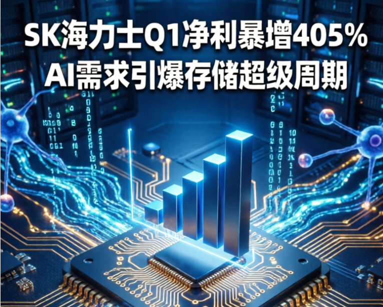 SK海力士Q1净利暴增405%，AI需求引爆存储超级周期