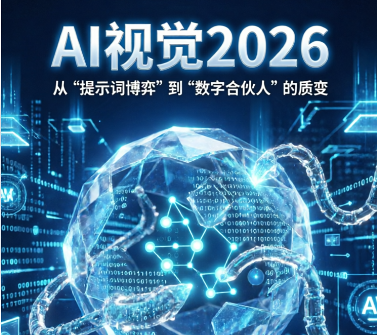 AI视觉2026：从“提示词博弈”到“数字合伙人”的质变