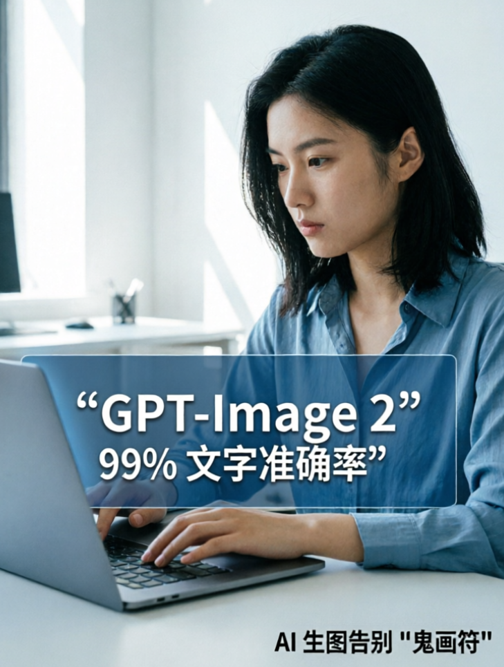 GPT-Image 2：99%文字準確率，AI生圖告別“鬼畫符”