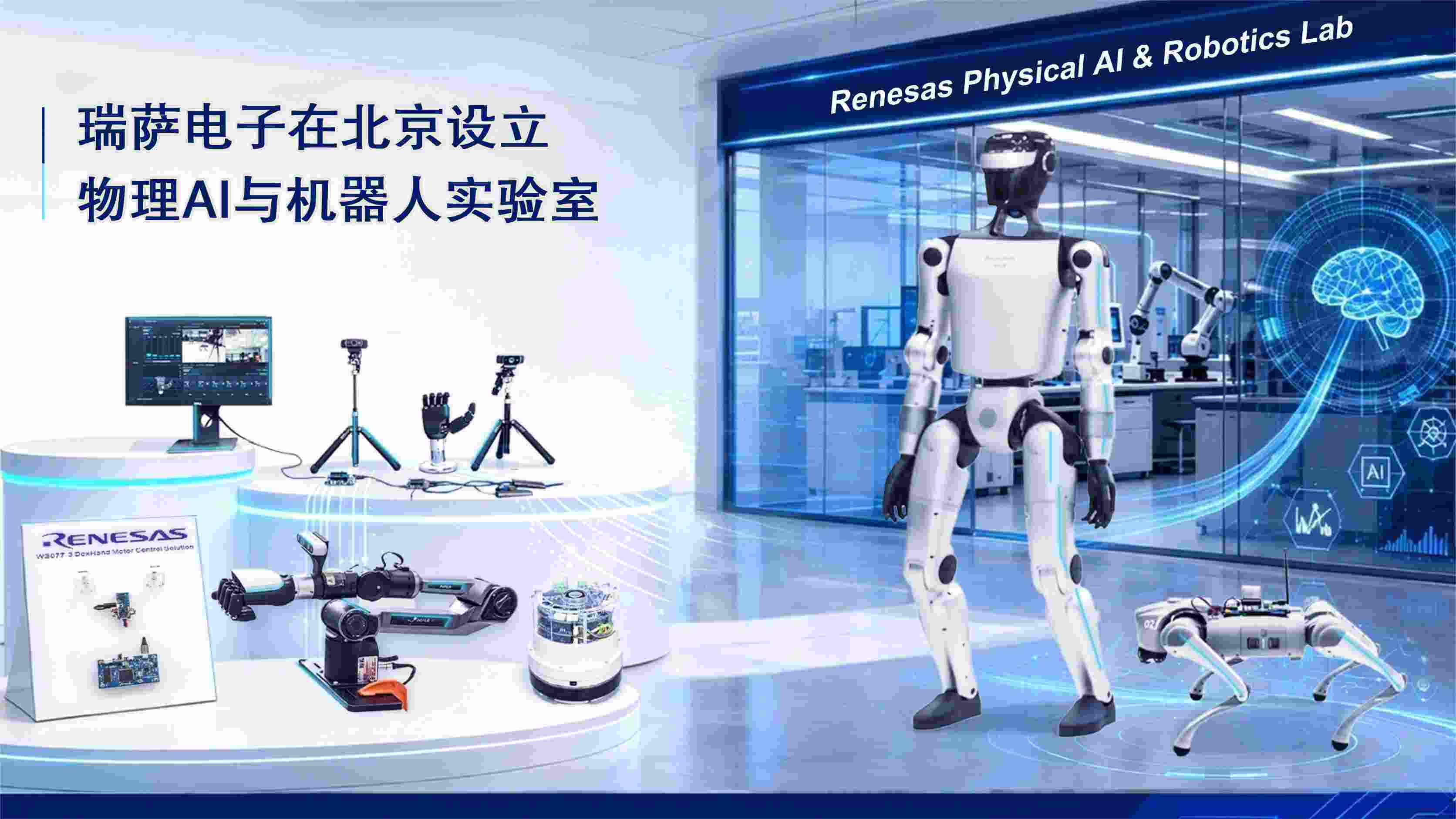 加码物理AI与人形机器人赛道！瑞萨北京创新实验室正式落地