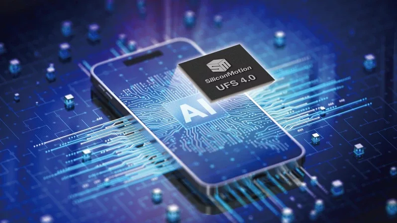 慧荣推出专为AI手机设计的6纳米UFS 4.0主控