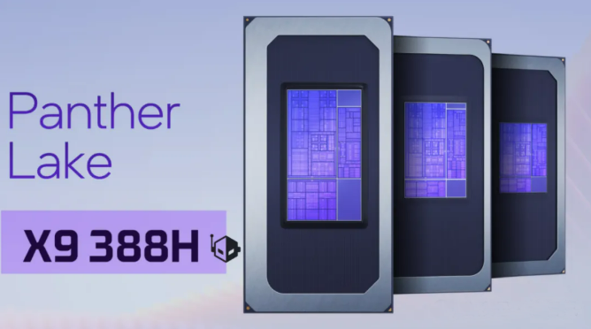 英特爾亮出“王牌”回?fù)簦篜anther Lake跑分曝光，硬撼AMD旗艦