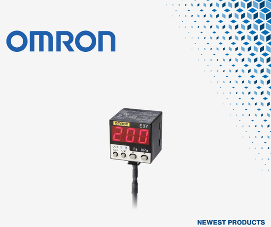 一键设置、清晰显示——Omron E8Y-L微压传感器现可通过贸泽电子订购