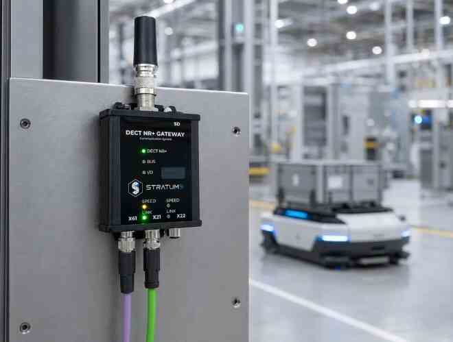 打破工业无线两难困境：STRATUM 9 基于Nordic模组打造DECT NR+确定性通信网关