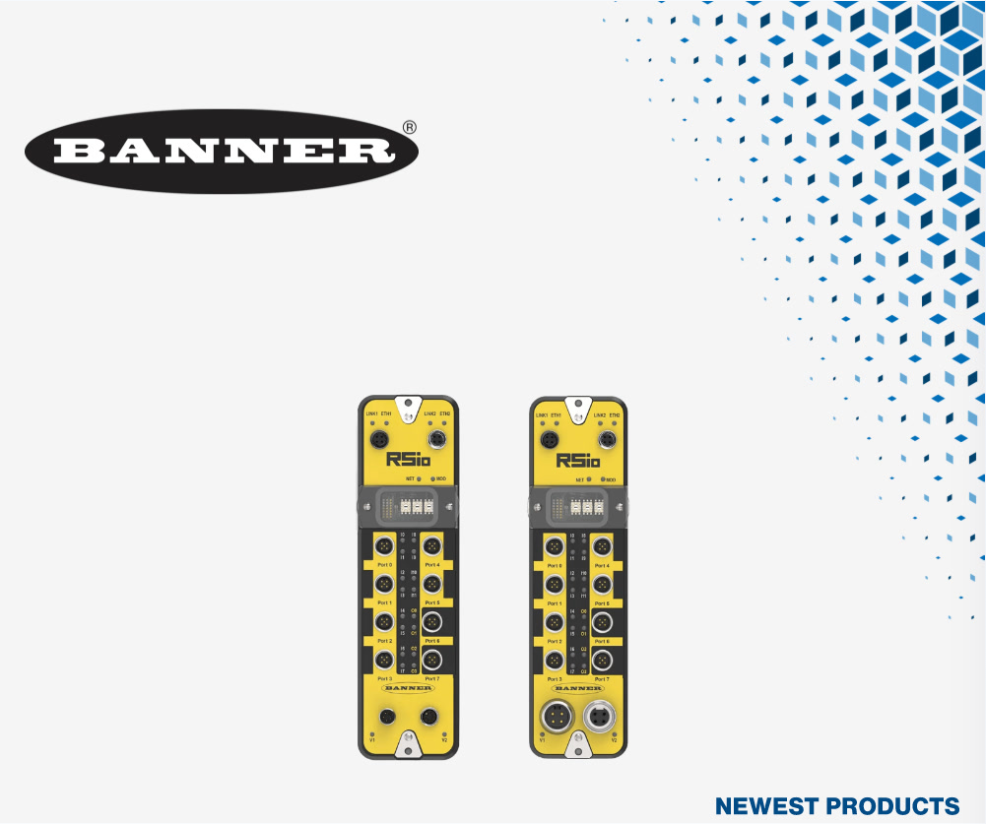 贸泽电子开售Banner Engineering RSio远程安全I/O模块 赋能工业机械安全自动化升级