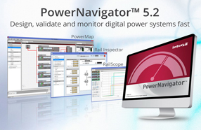 Intersil新版PowerNavigator GUI，加快数字电源系统设计、验证及监测