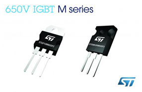 ST新款M系列650V IGBT可大幅提升20kHz功率转换应用的能效