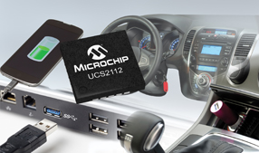 Microchip发布新款双通道USB端口电源控制器UCS2112