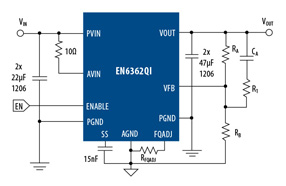 Altera推出全功能、高度集成并经过全面测试的DC-DC降压转换器EN6362QI