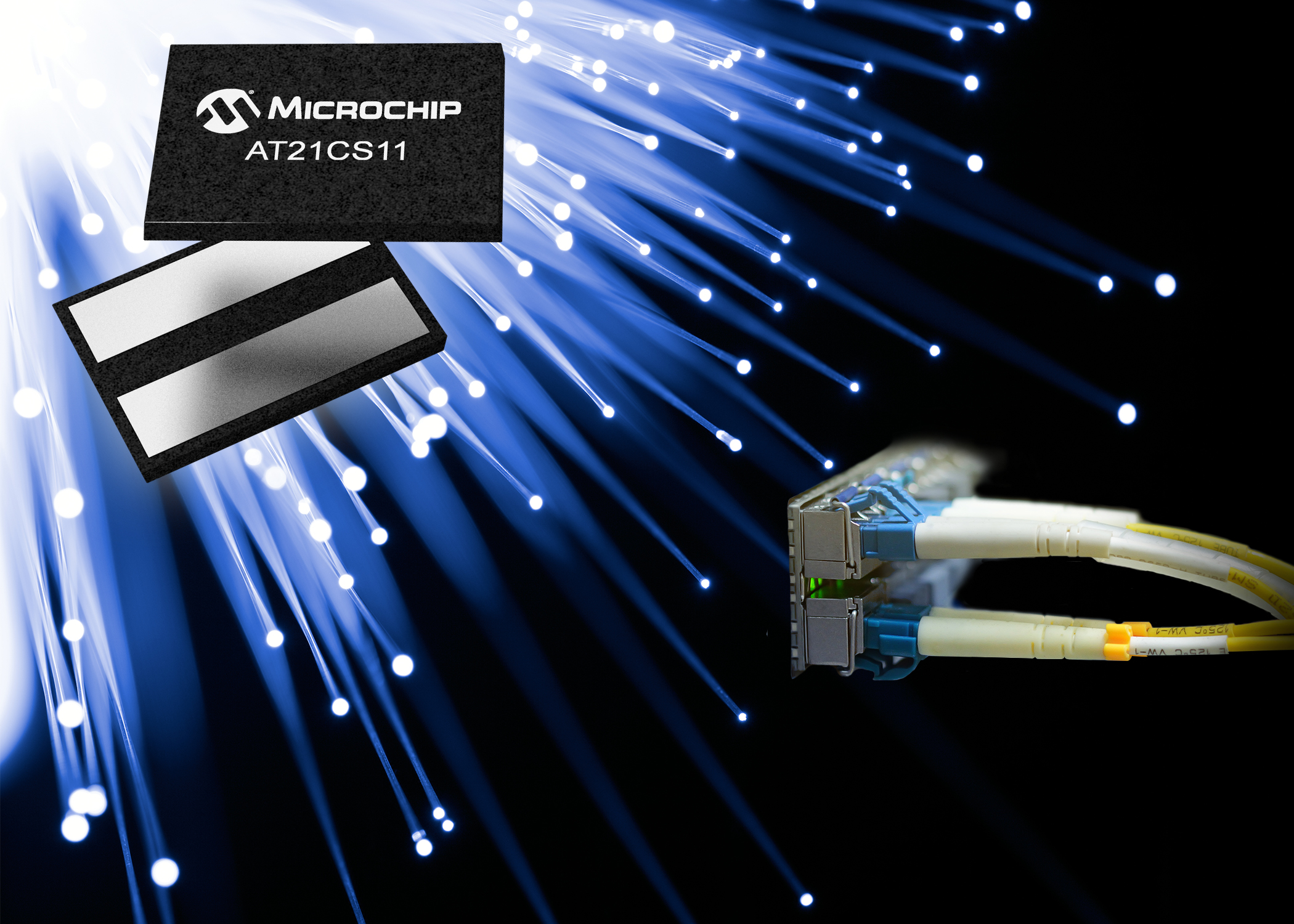 Microchip最新的单线串行EEPROM支持远端识别