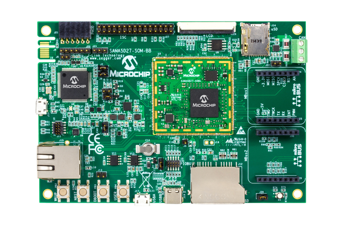 Microchip通过基于SAMA5D2 MPU的系统模块简化工业级Linux 的设计