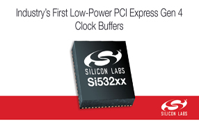 Silicon Labs推出业内首款低功耗PCI Express Gen 4缓冲器