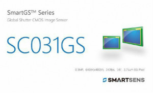 SmartSens推出30万像素BSI全局快门CMOS图像传感器SC031GS