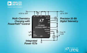 ADI 宣布推出 Power by Linear LTC4162