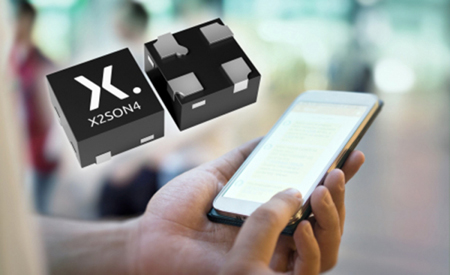 Nexperia 推出X2SON4四引脚最小封装逻辑器件