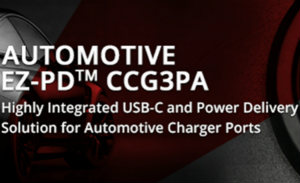 赛普拉斯推出汽车级USB-C控制器，支持便携式电子设备快速充电功能