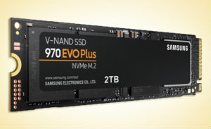 三星发布970 EVO Plus M.2 SSD：9x层堆叠 随机写入暴涨57％