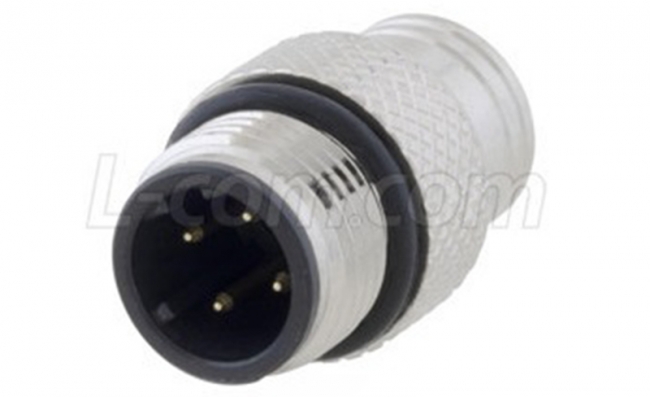 L-com推出全新焊接式M12连接器