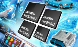 Diodes推出符合汽车规格的PCIe 4.0频率产生器与缓冲器系列