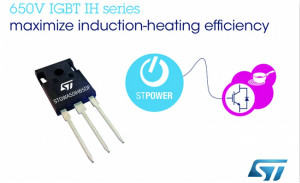 ST的先进IGBT专为软开关优化设计,可提高家电感应加热效率