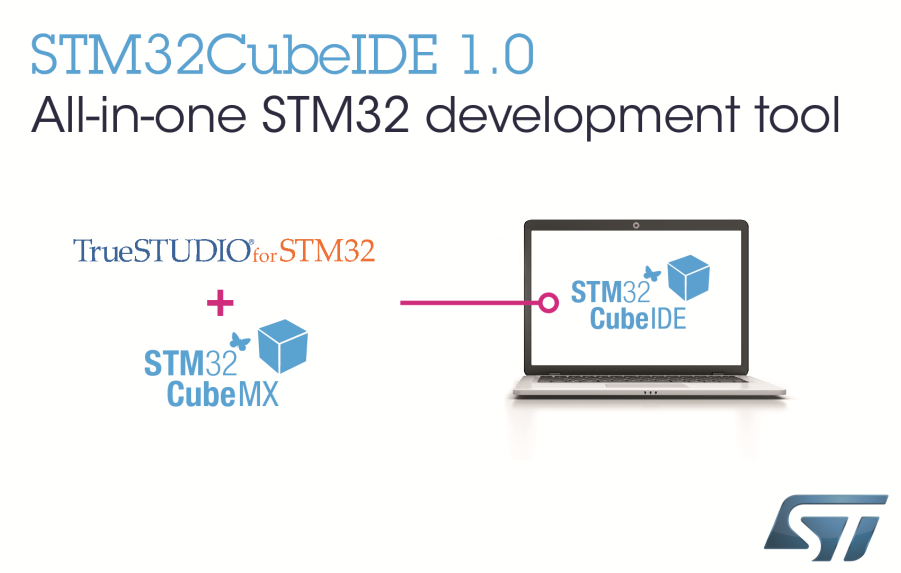 ST发布免费的多功能STM32开发工具：STM32CubeIDE