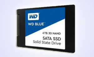 西部数据蓝盘SSD扩容4TB 每天0.08次全盘写入