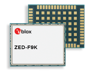 u-blox推出u‑blox ZED-F9K 高精准度多频 GNSS模块