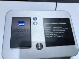 Plessey与JDC发布硅基氮化镓单片集成FHD Micro LED显示器