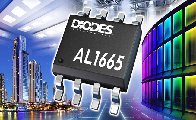 Diodes公司推出AL1665 单级返驰式及降压升压控制器