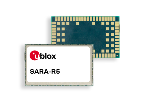 u-blox推出SARA-R5系列LTE-M和NB-IoT模块