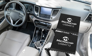 Microchip推出单端口USB Smart Hub IC，帮助汽车制造商优化系统成本