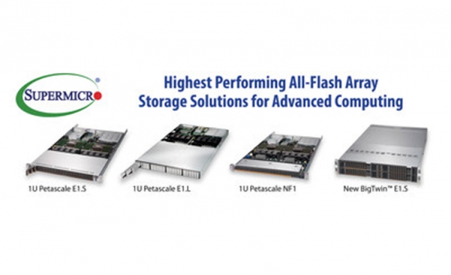 美超微推出业界首个支持EDSFF的服务器与存储系统