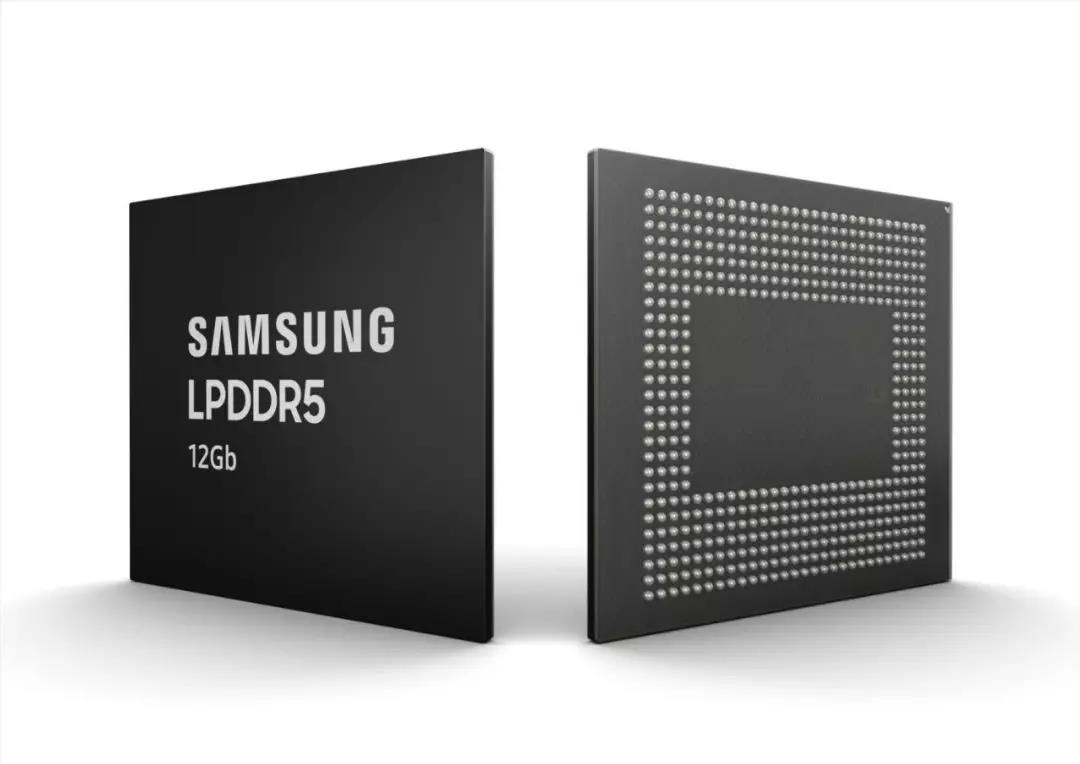 三星宣布量产全球首款12Gb LPDDR5 DRAM
