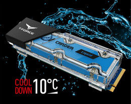 Team Group发布全球首款水冷SSD：可降温10℃