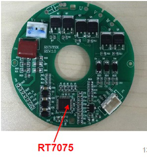 大联大诠鼎集团推出基于Richtek产品的直流无刷电机驱动应用之吊扇解决方案