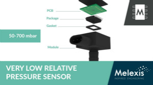 Melexis推出适用于ICE和混合动力汽车EVAP系统的独有相对压力传感器IC