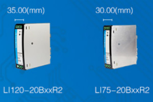金升阳推出75&120W超薄导轨电源——LIxx-20BxxR2系列