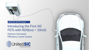 UnitedSiC发布首批RDS低于10mΩ的碳化硅FET，具有更高效率和更低损耗