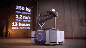 欧姆龙发布移动机器人---LD250