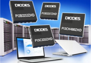 Diodes推出集成二极管的行业最小超薄总线交换机节省了电路板空间