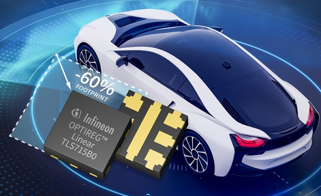 微型电源：英飞凌推出专门针对汽车应用的倒装芯片