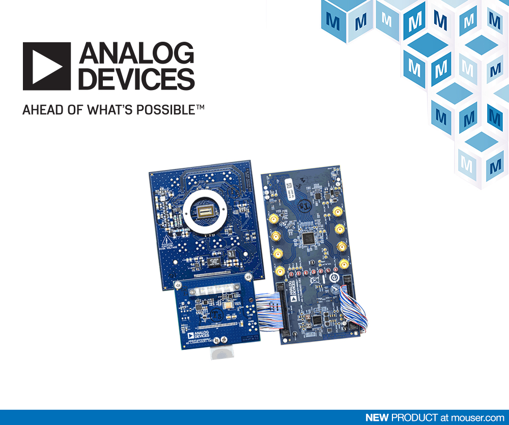 Analog Devices可定制的模块化LiDAR原型设计平台在贸泽开售