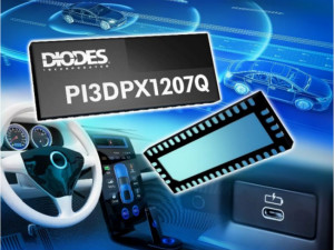 Diodes的业界首款汽车兼容ReDriver通过USB Type-C启用DisplayPort