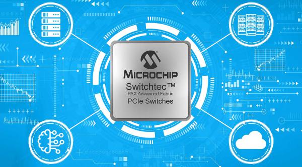 Microchip Switchtec PAX网络互联Gen 4 PCIe交换机现已投产