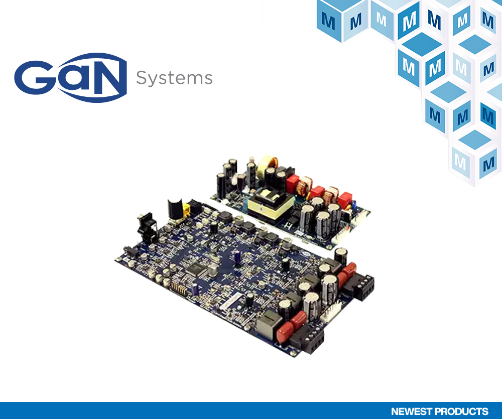 贸泽开售GaN Systems的GS-EVB-AUD-xx1-GS音频评估板
