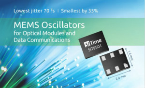 SiTime推出SiT9501 MEMS差分振荡器