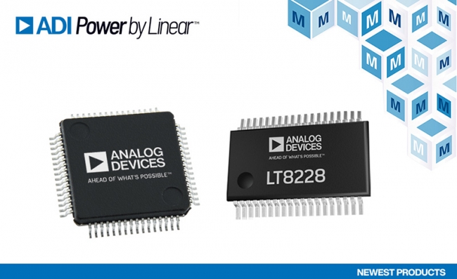 贸泽开售Analog Devices LT8228与LTC7871升降压控制器